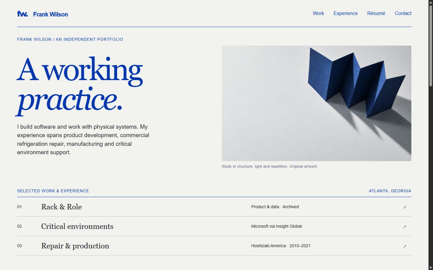 Working Knowledge desktop opening